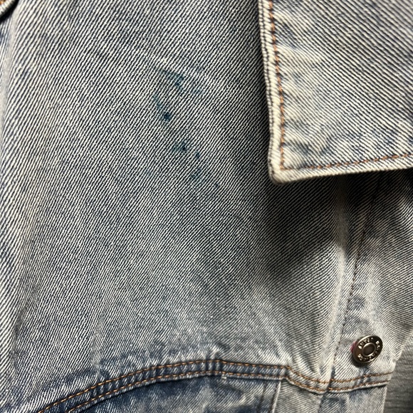 Balenciaga oversized rhinestone Jean jacket. XL - Picture 4 of 10